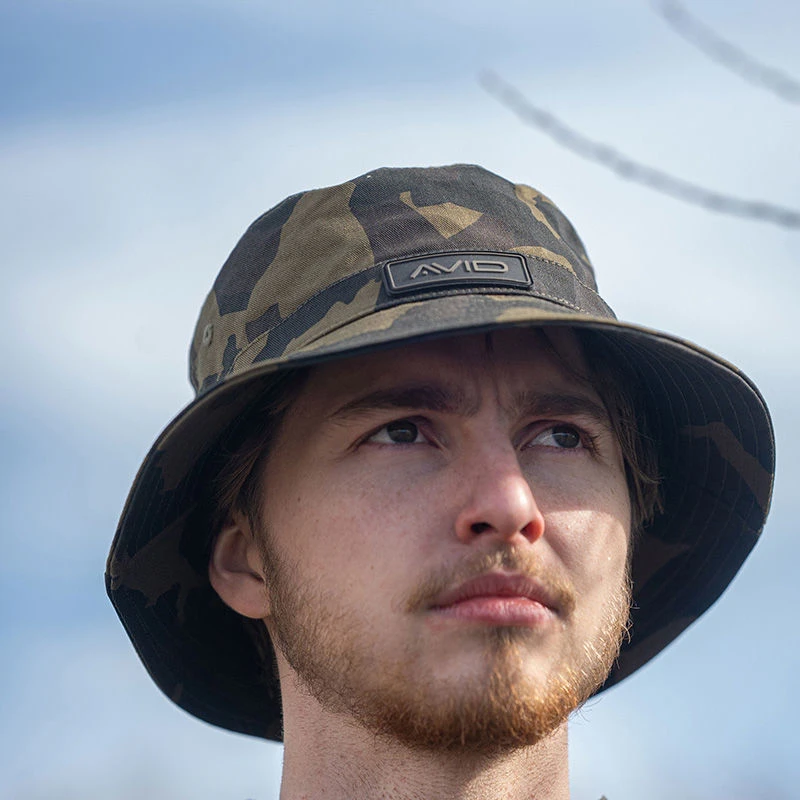 Avid Carp Distortion Camo Bucket Hat